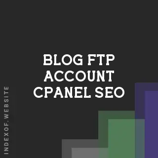FTP Accounts in cPanel: The Ultimate Guide to Secure File Management and SEO Efficiency | Logo - Indexof